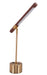 Kippy Table Lamp Brown & Brass