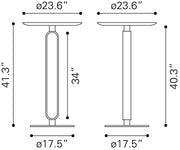 Derry Bar Table Black