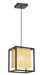 Yves Ceiling Lamp Gold & Black