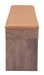 Bonker Storage Bench (Set of 2) Brown