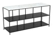Singularity Console Table White & Black
