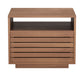 Slit Nightstand Walnut