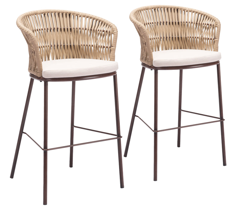 Freycinet Barstool (Set of 2) Natural