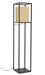 Yves Floor Lamp Gold & Black