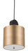 Myson Ceiling Lamp Gold & Black