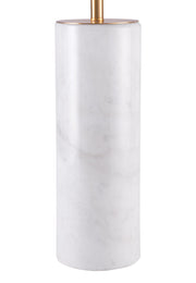 Ciara Table Lamp Beige & White