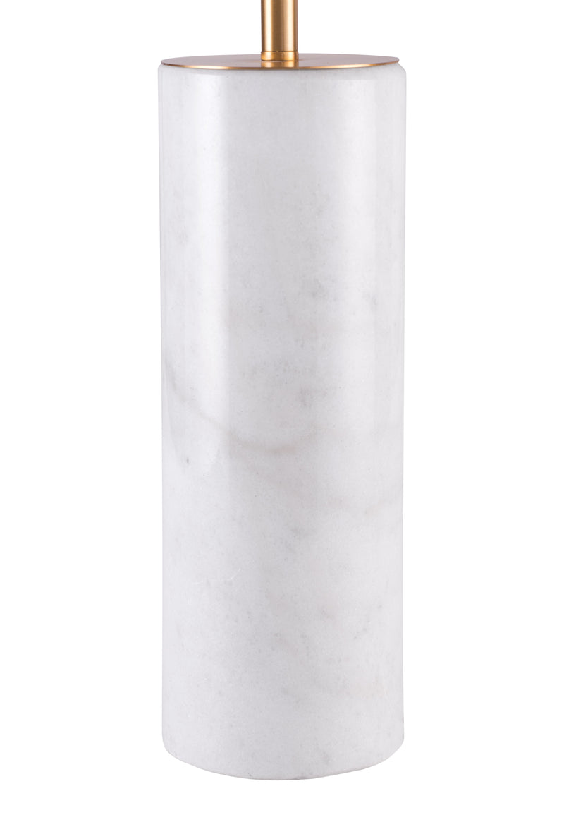 Ciara Table Lamp Beige & White