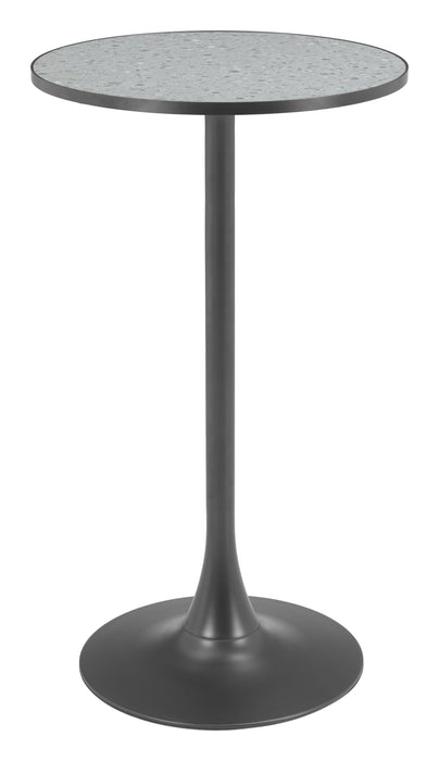Bite Bar Table Gray & Black