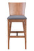 Ambrose Barstool (Set of 2) Walnut & Dark Gray