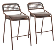Rio Barstool (Set of 2) Brown