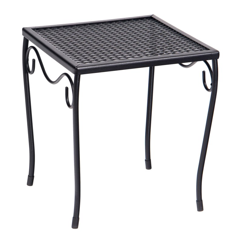 Iron Small Square Side Table Tables