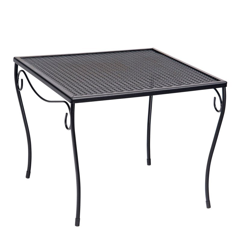 Iron Large Square Side Table Tables