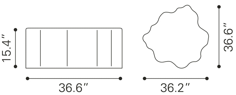Kortha Coffee Table Antique Silver