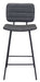 Boston Counter Stool (Set of 2) Vintage Black