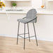Jambi Barstool (Set of 2) Black & White
