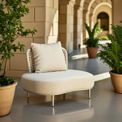 Ruhe Accent Chair Beige