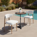 Bege Dining Chair White