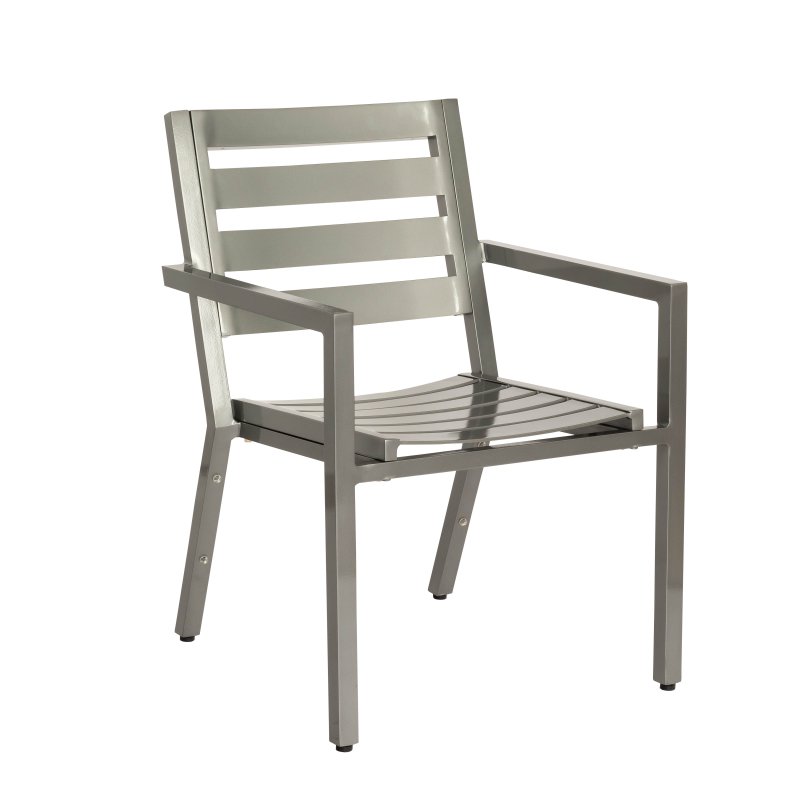 Palm Dining Arm Chair - Stacking Coast Slat