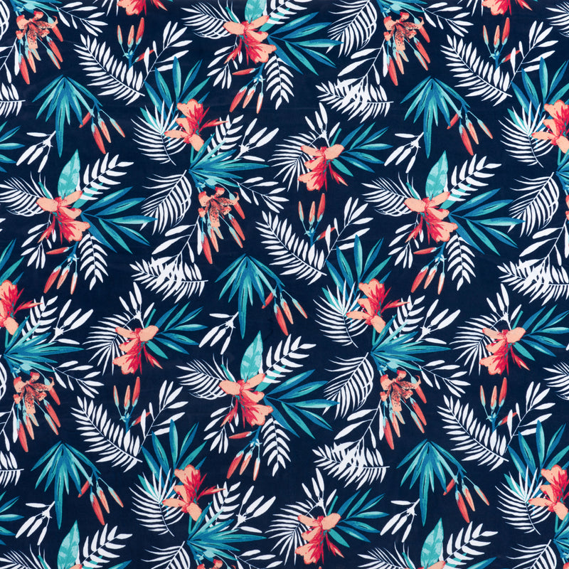 Merion Dining Chair (Set of 2) Multicolor Print & Black