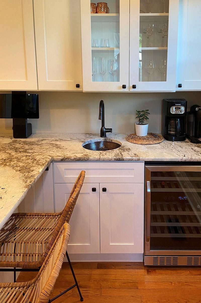 16" Round Copper Bar Sink