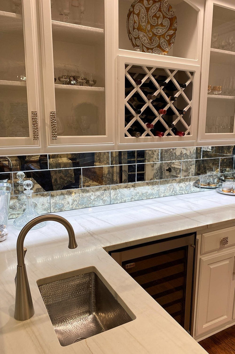 17" Rectangle Copper Bar Sink