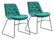 Tammy Dining Chair (Set of 2) Green