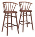 Stenger Barstool (Set of 2) Walnut