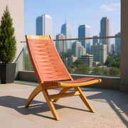 Rova Lounge Chair Terracotta