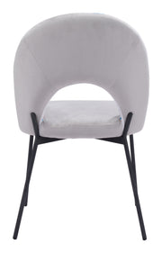 Torrey Dining Chair (Set of 2) Multicolor Print & Gray