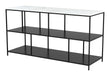 Singularity Console Table White & Black