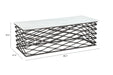 Duchess Coffee Table White & Antique Bronze