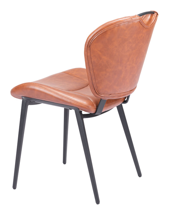 Terrence Dining Chair (Set of 2) Vintage Brown