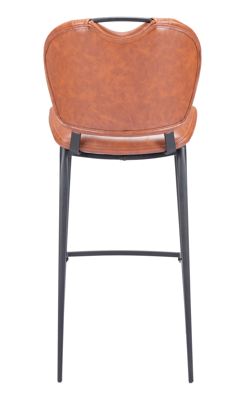 Terrence Barstool Vintage Brown