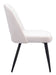 Teddy Dining Chair (Set of 2) Ivory