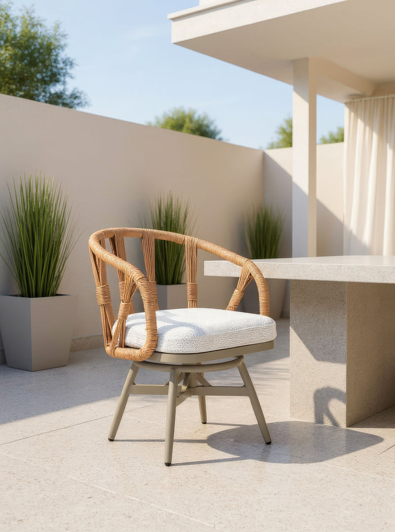 Safal Swivel Dining Chair Multicolor