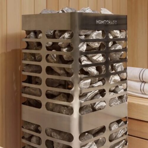 Georgian Cabin Sauna with Porch