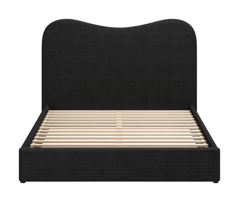 Sele Queen Bed Black