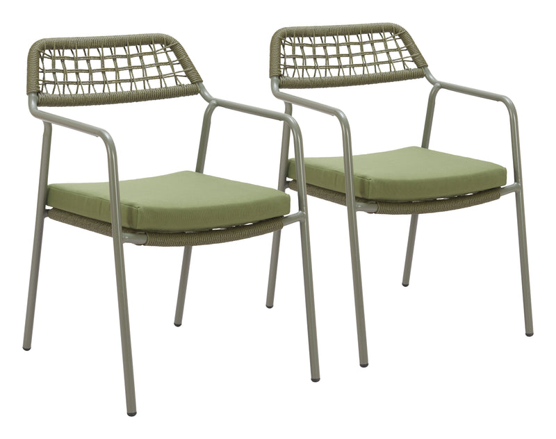 Rio Dining Chair (Set of 2) Green