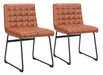 Pago Dining Chair (Set of 2) Brown