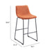Smart Barstool (Set of 2) Burnt Orange