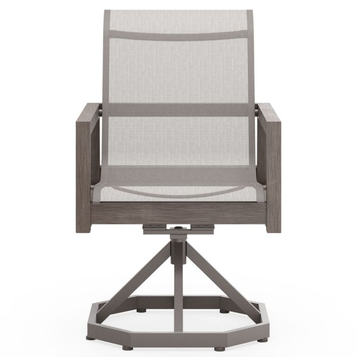 Sierra Sling Swivel Rocking Dining Chair