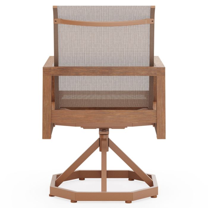 Sierra Sling Swivel Rocking Dining Chair