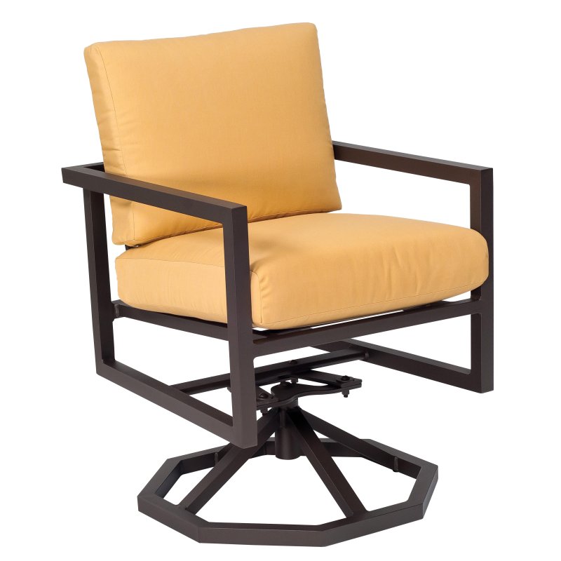 Salona Swivel Rocking Dining Arm Chair