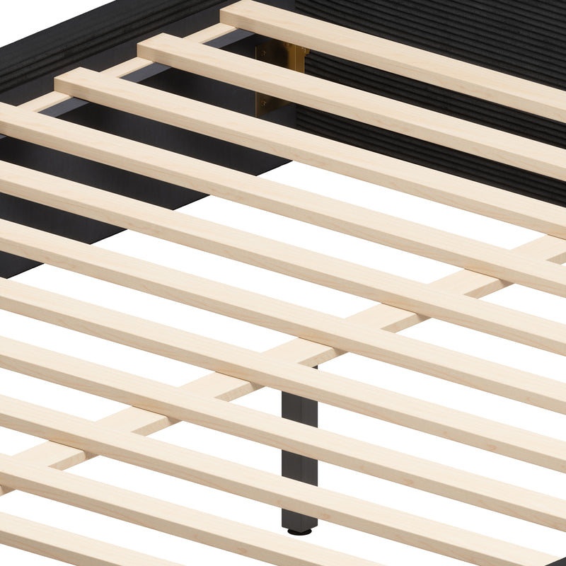 Sele Queen Bed Black