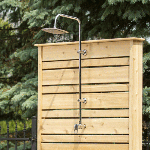 Canadian Timber Savannah Outdoor Shower