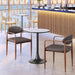 Bite Bistro Table Gray & Black