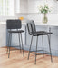 Boston Counter Stool (Set of 2) Vintage Black