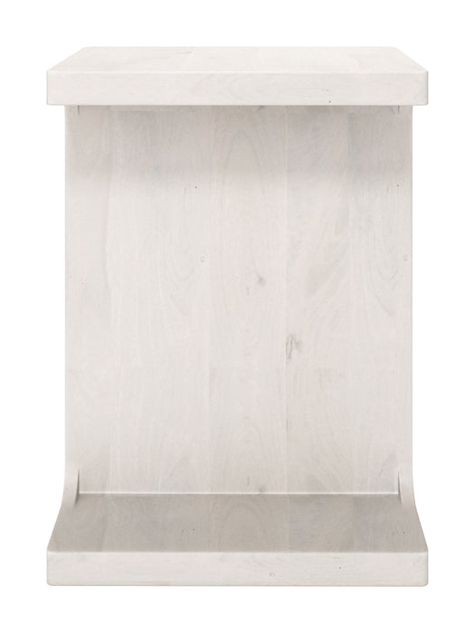 Bama Side Table Whitewashed