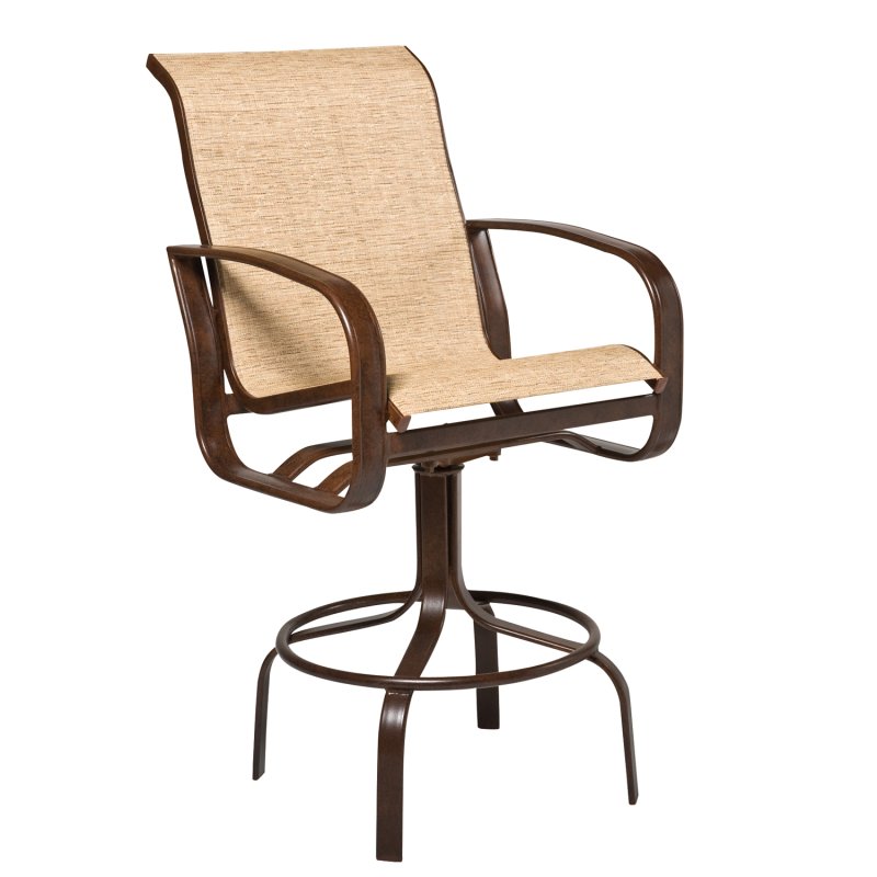 Cayman Sling Swivel Bar Stool Isle Sling