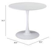 Opus Dining Table White